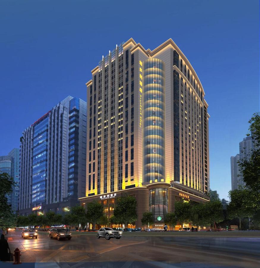 Victoria Hotel Guangzhou Zhujiang New Town Exterior foto